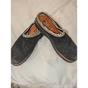 Simple Slide On‎ Shoes Sz 10 Black EUC